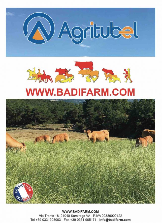 Badi Farm catalogo bovini, ovini e caprini, autocatture e elementi per stalle